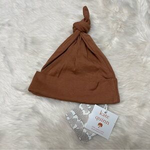 Kate Quinn NWT Brown Knotted Baby Hat 6-12